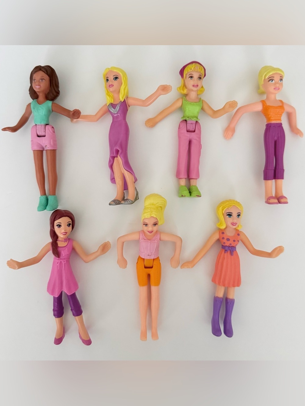 McDonald’s Polly Pocket Fashion set - 7 pcs